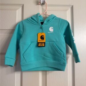 Carhartt Kids' Aqua Hooded Pullover Sweatshirt
